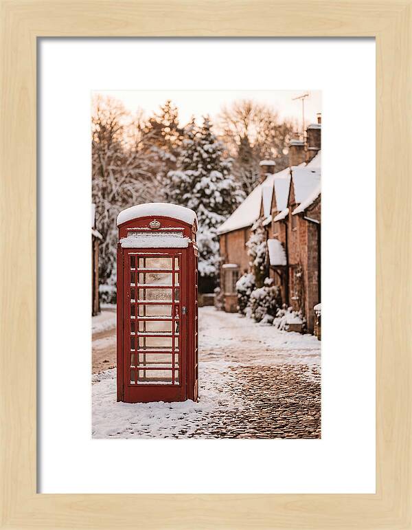 Winter Wonderland Phone Box