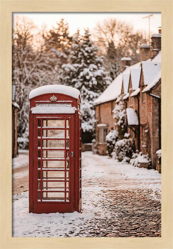 Winter Wonderland Phone Box