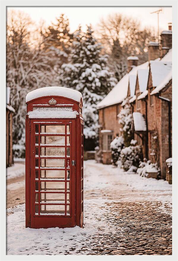 Winter Wonderland Phone Box