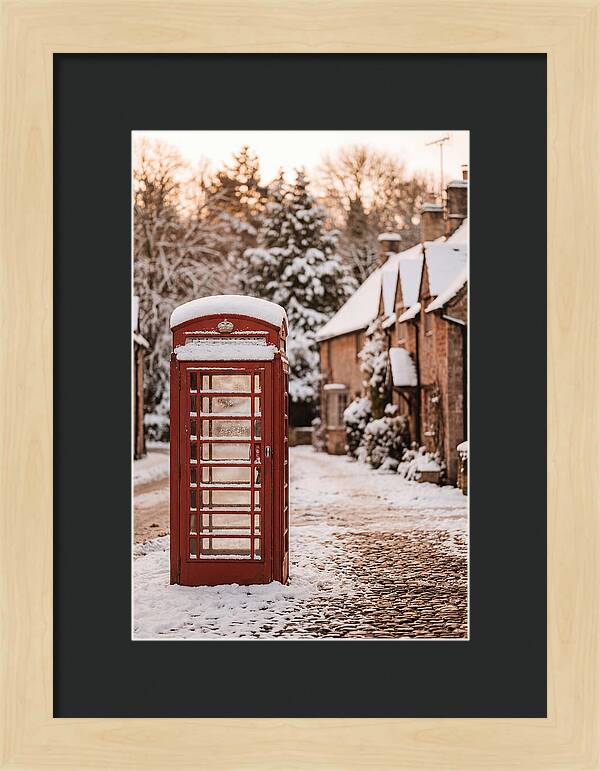 Winter Wonderland Phone Box