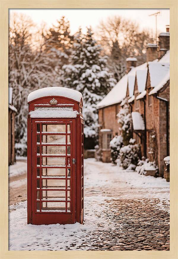Winter Wonderland Phone Box