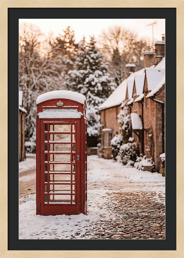 Winter Wonderland Phone Box