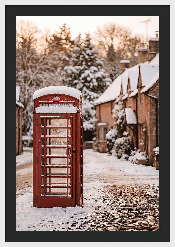 Winter Wonderland Phone Box