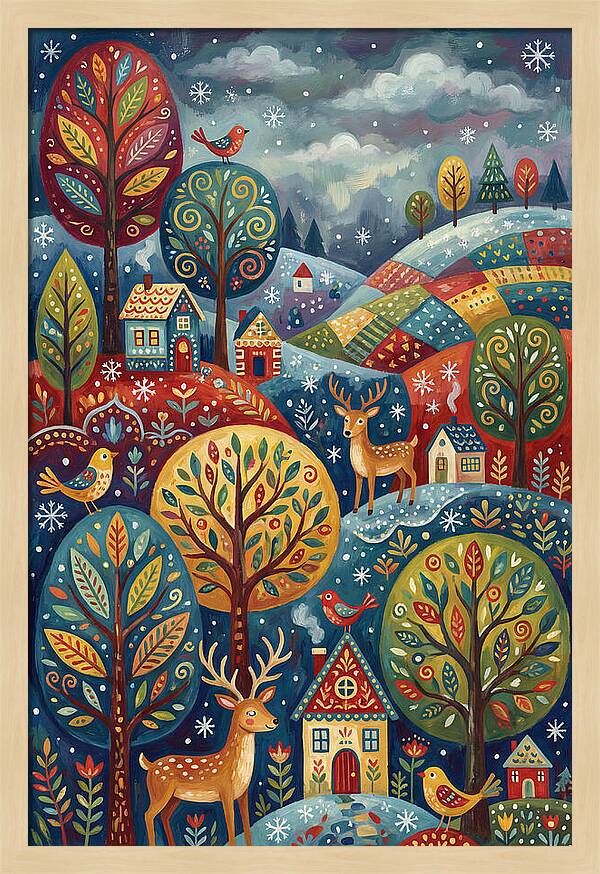 Winter Wonderland Scene