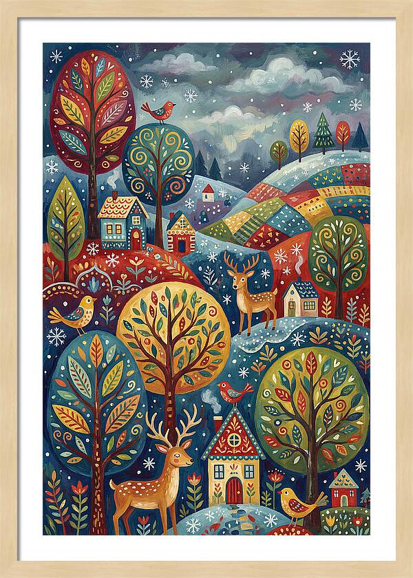 Winter Wonderland Scene