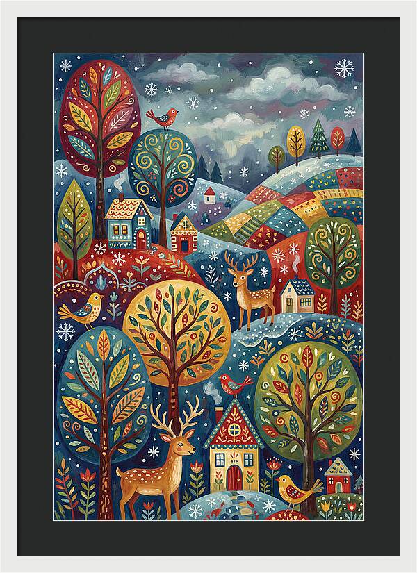Winter Wonderland Scene