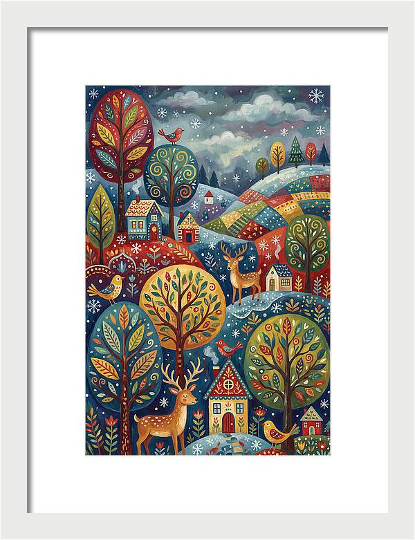 Winter Wonderland Scene
