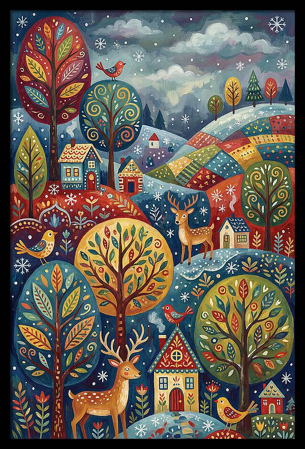Winter Wonderland Scene
