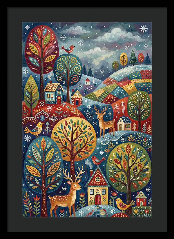 Winter Wonderland Scene