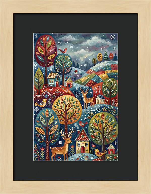 Winter Wonderland Scene