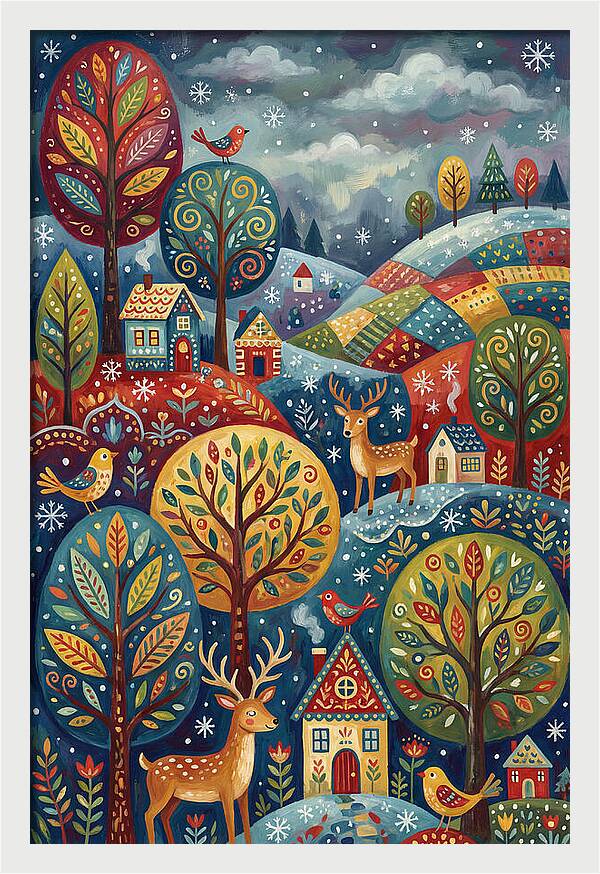 Winter Wonderland Scene
