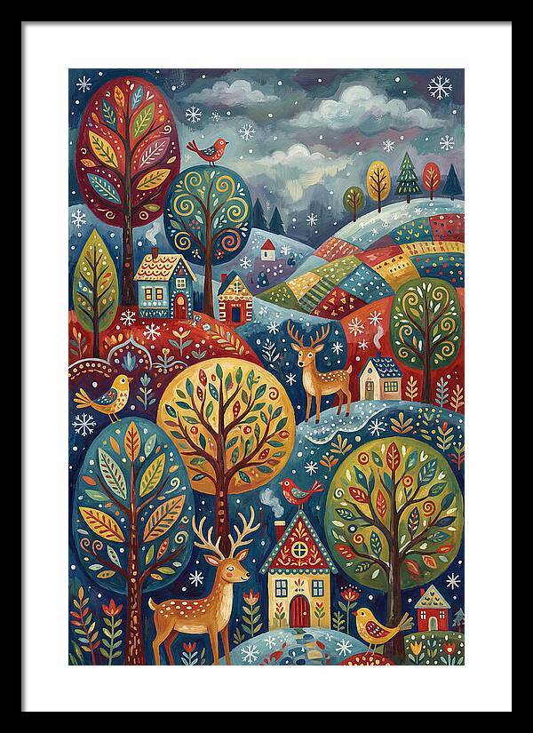 Winter Wonderland Scene