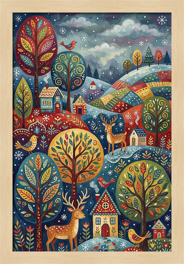 Winter Wonderland Scene