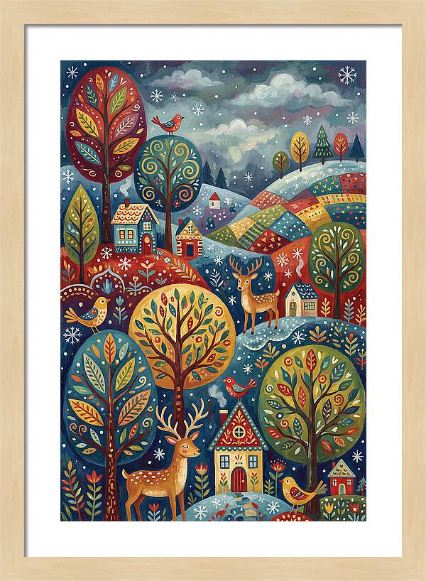 Winter Wonderland Scene
