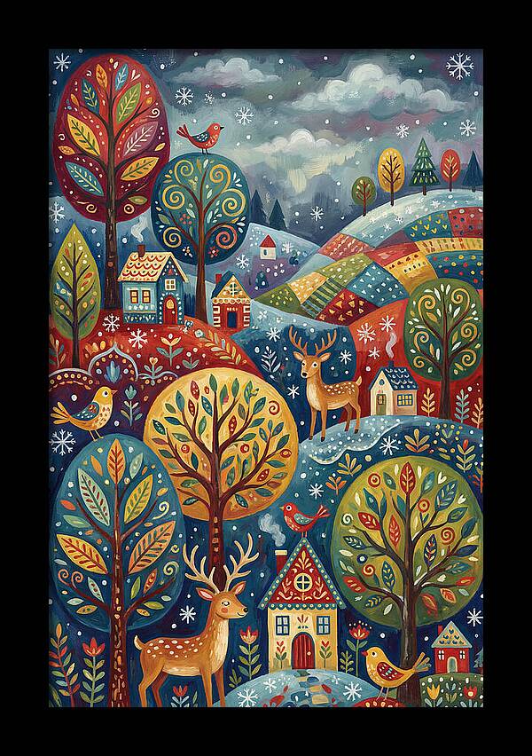 Winter Wonderland Scene