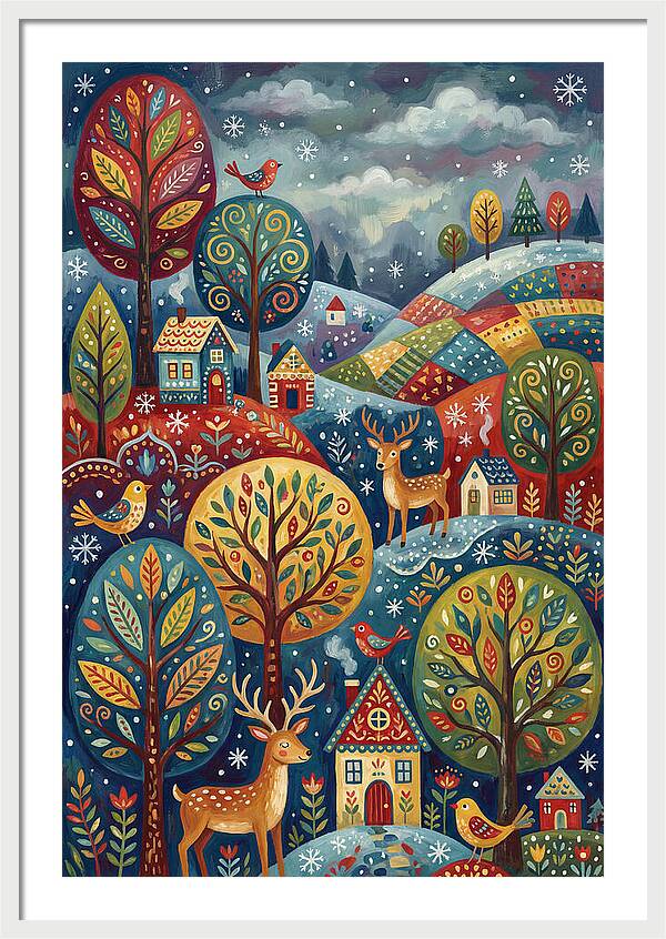 Winter Wonderland Scene