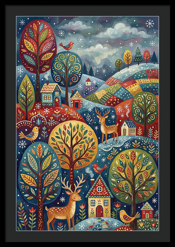 Winter Wonderland Scene