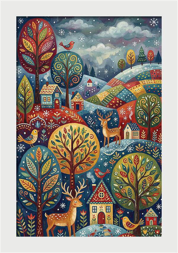 Winter Wonderland Scene