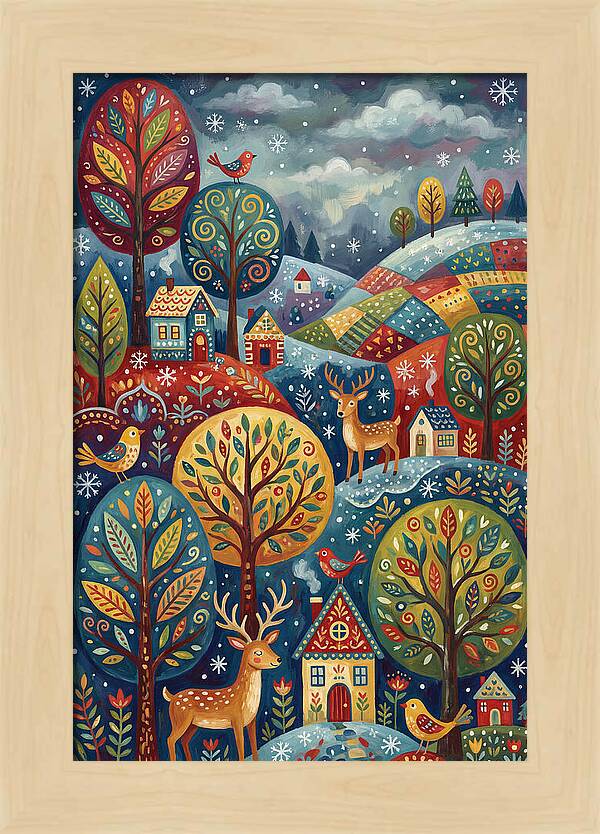 Winter Wonderland Scene