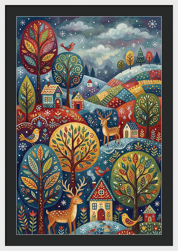 Winter Wonderland Scene