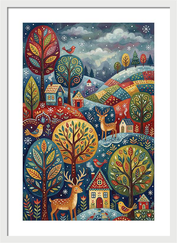 Winter Wonderland Scene