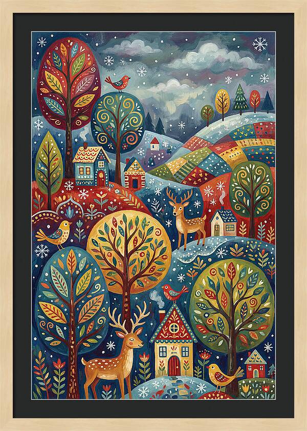 Winter Wonderland Scene