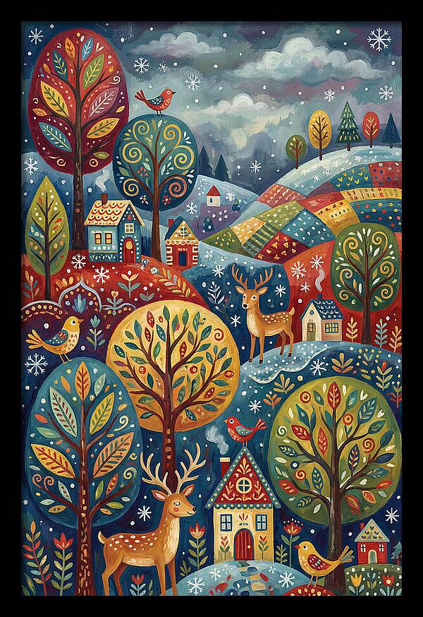 Winter Wonderland Scene