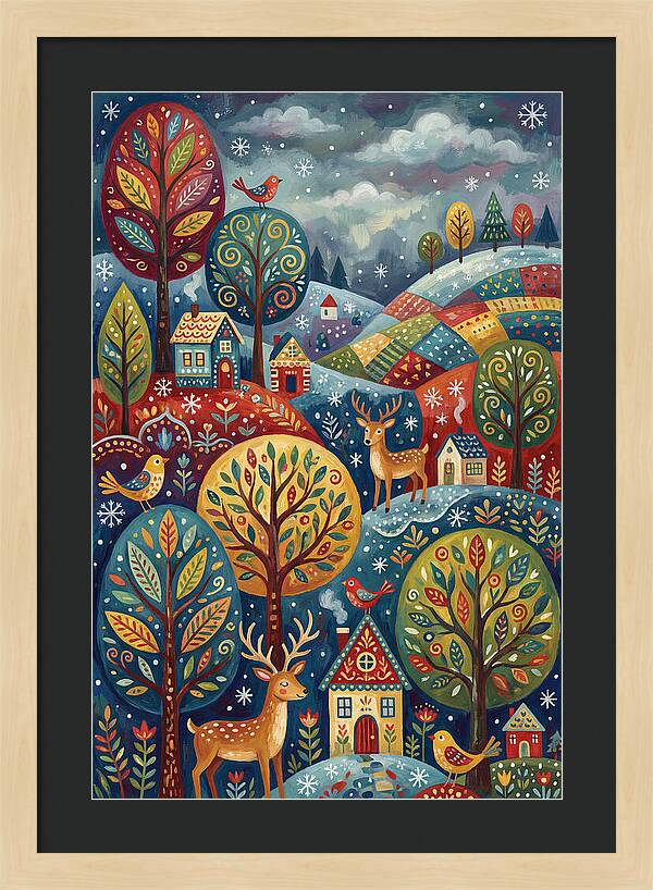 Winter Wonderland Scene