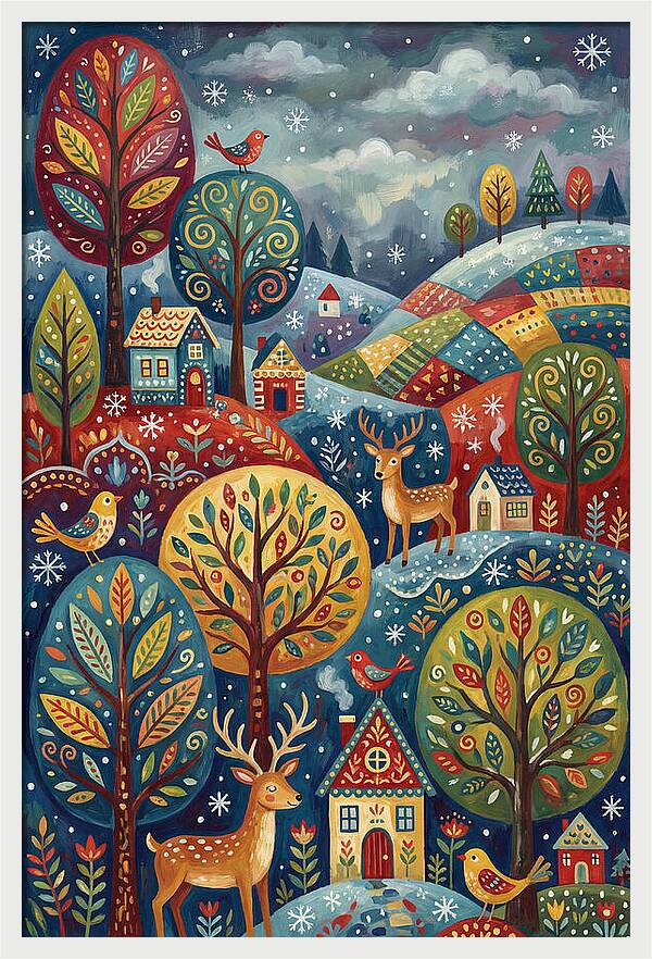 Winter Wonderland Scene
