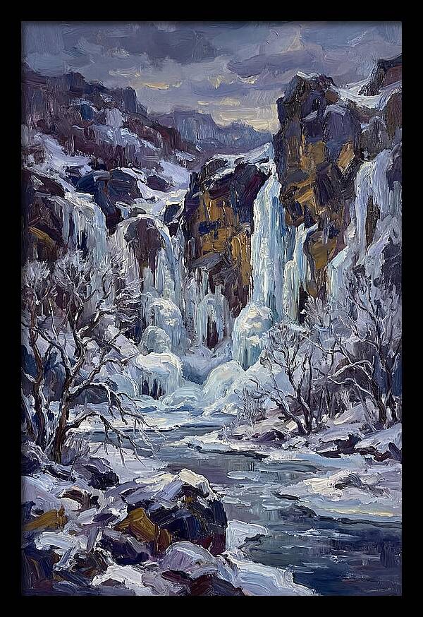 Winters Tranquil Icicles
