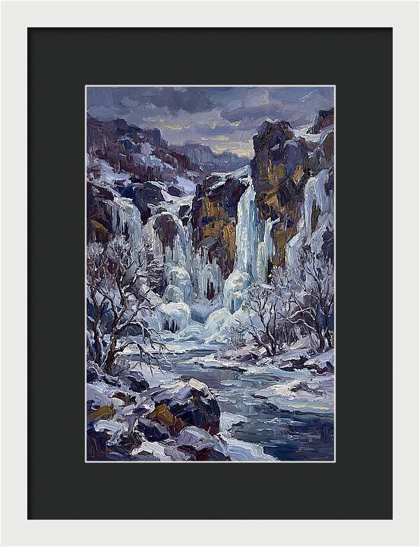 Winters Tranquil Icicles