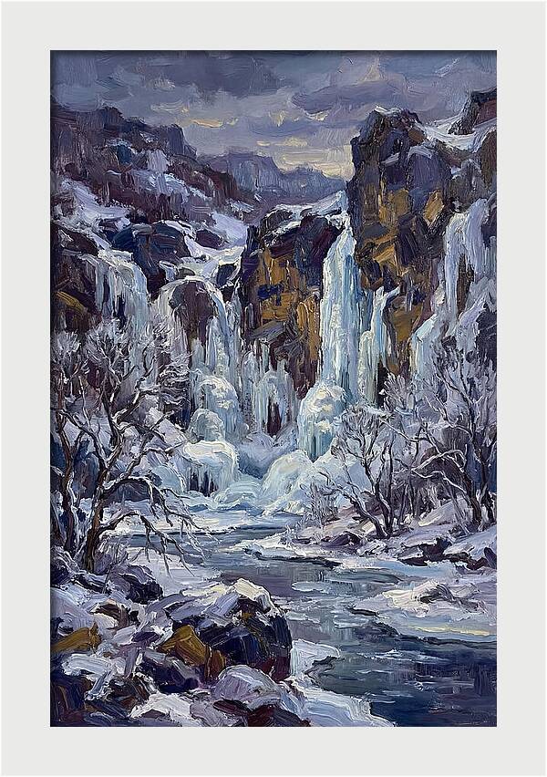 Winters Tranquil Icicles