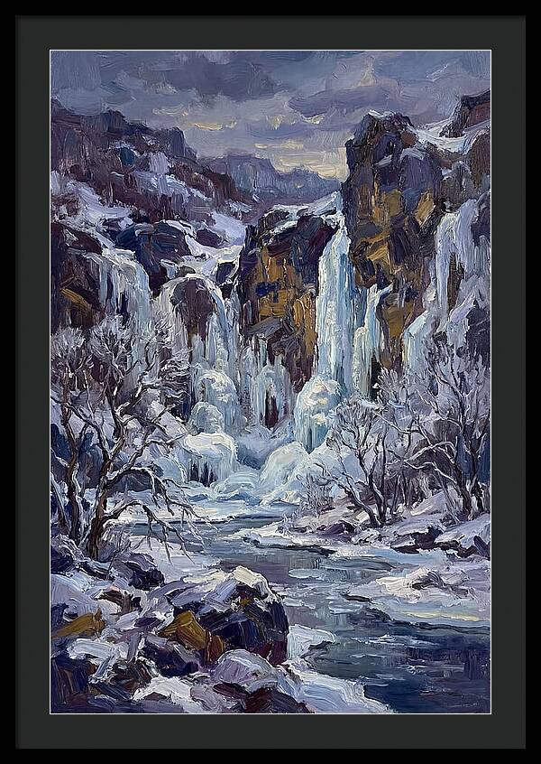 Winters Tranquil Icicles