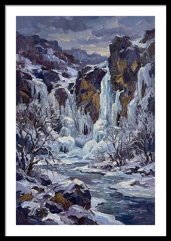 Winters Tranquil Icicles