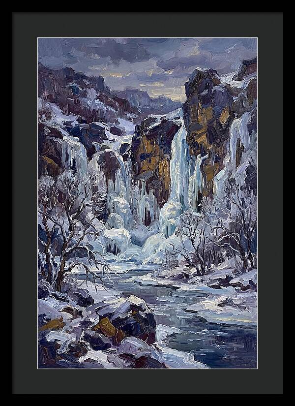 Winters Tranquil Icicles