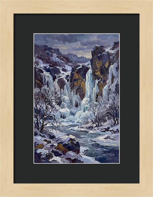 Winters Tranquil Icicles