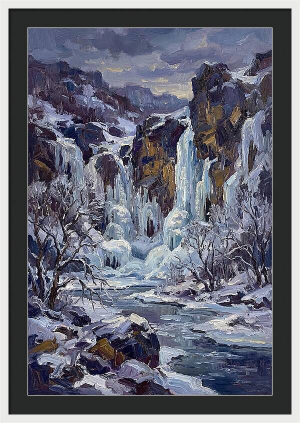 Winters Tranquil Icicles