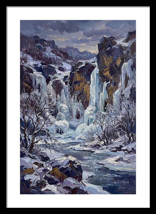Winters Tranquil Icicles