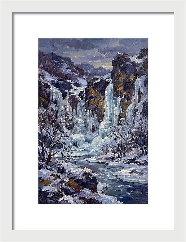 Winters Tranquil Icicles