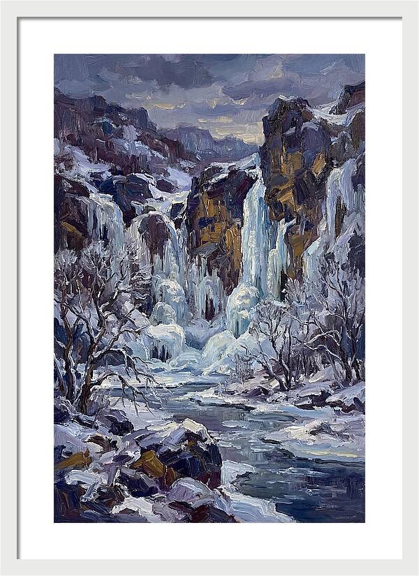 Winters Tranquil Icicles