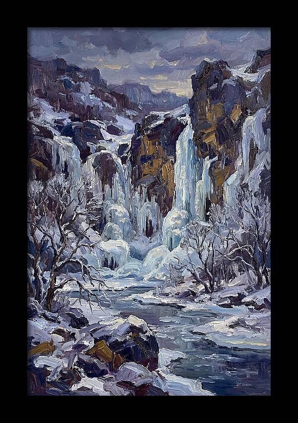 Winters Tranquil Icicles
