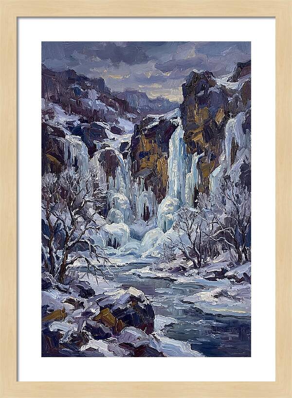 Winters Tranquil Icicles