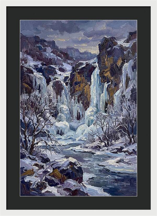 Winters Tranquil Icicles
