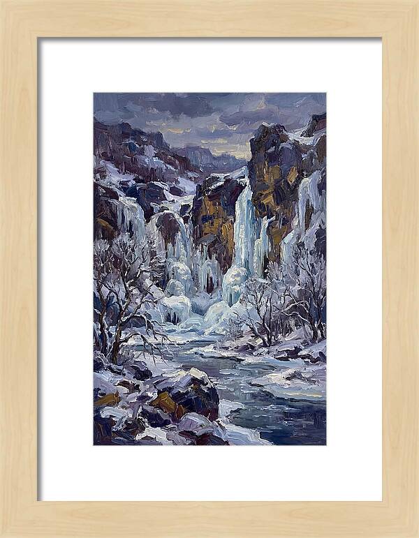 Winters Tranquil Icicles