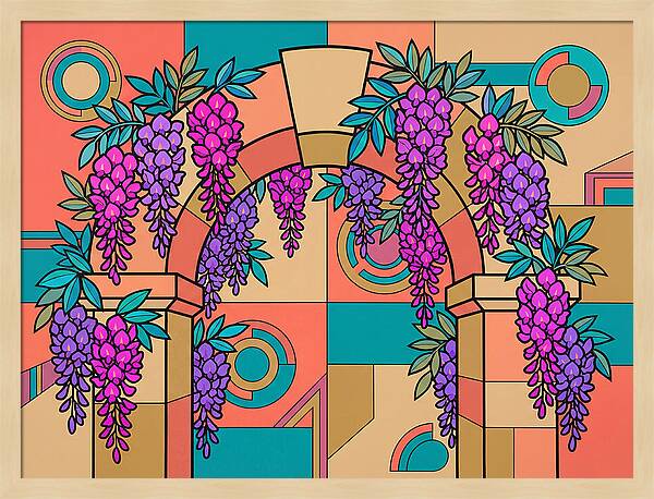 Wisteria Arch Delight