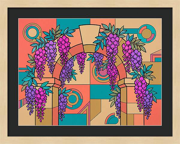 Wisteria Arch Delight