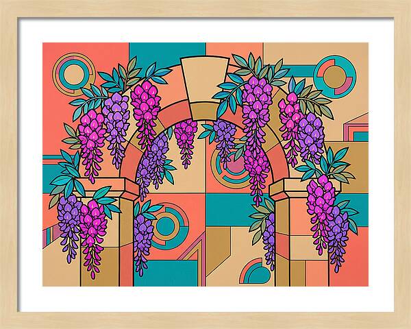 Wisteria Arch Delight