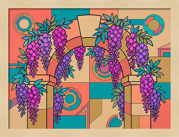 Wisteria Arch Delight