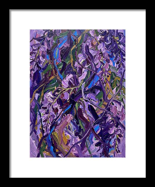 Wisteria In Expressionist Style
