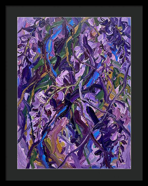 Wisteria In Expressionist Style